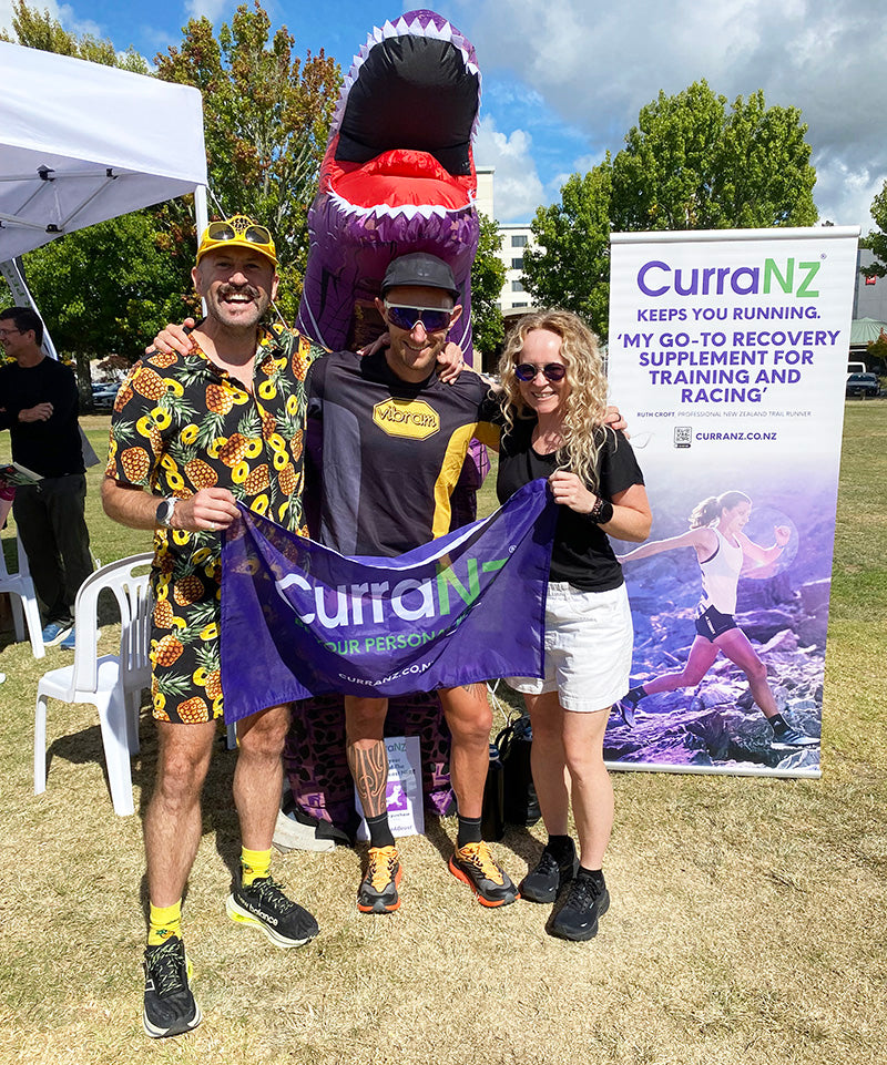 Mr Pineapple the ultra runner - converts to purple!