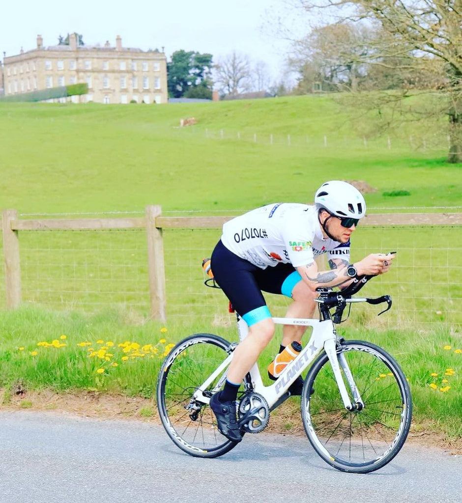 Meet the triathlete going for a record 70 'half Irons' in just over 70 days