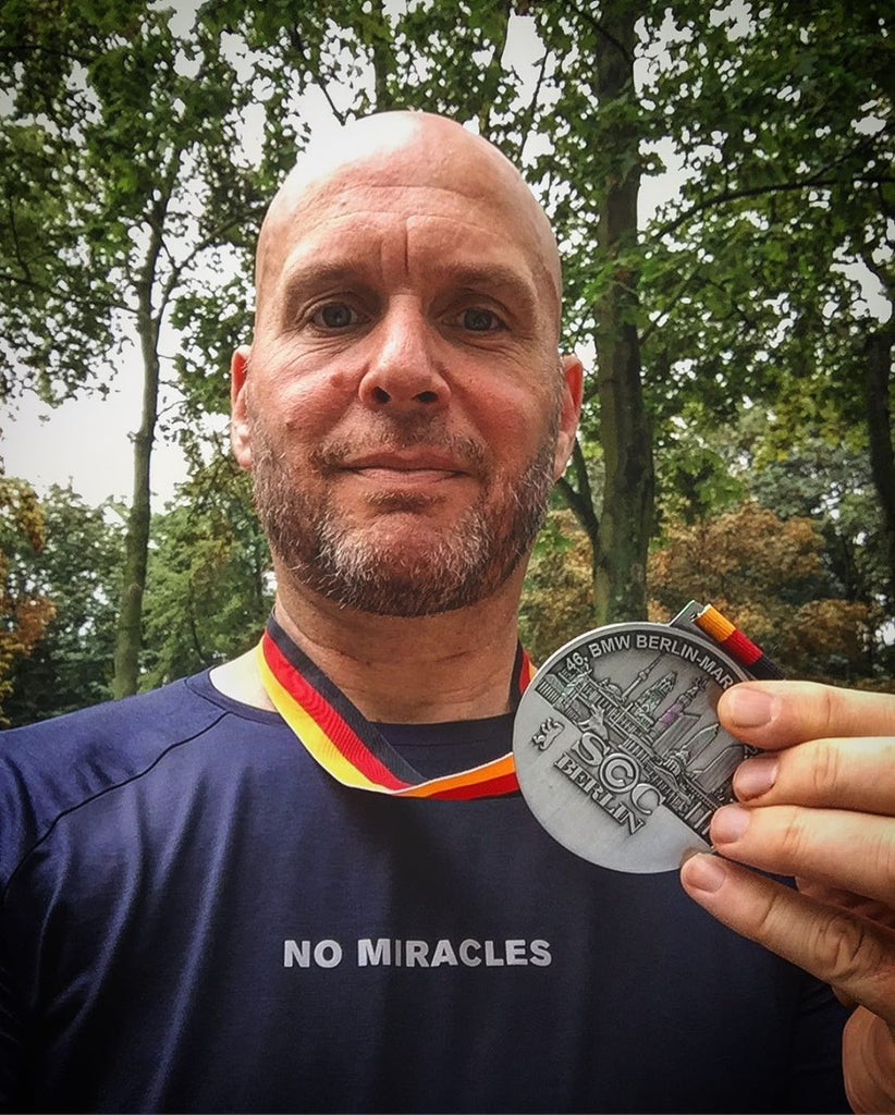 Six-time cancer survivor shows 'anything is possible' after running the marathon of his life in Berlin with CurraNZ