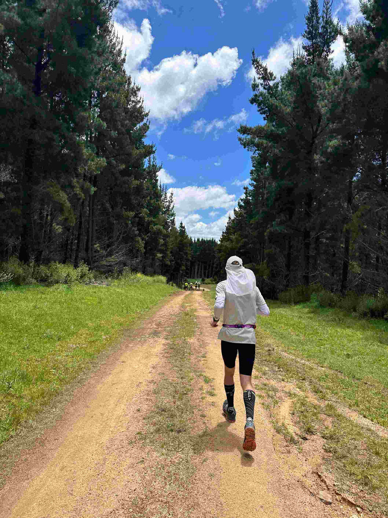 'With 6km to go and over 30 hours into the race, the chase was on'